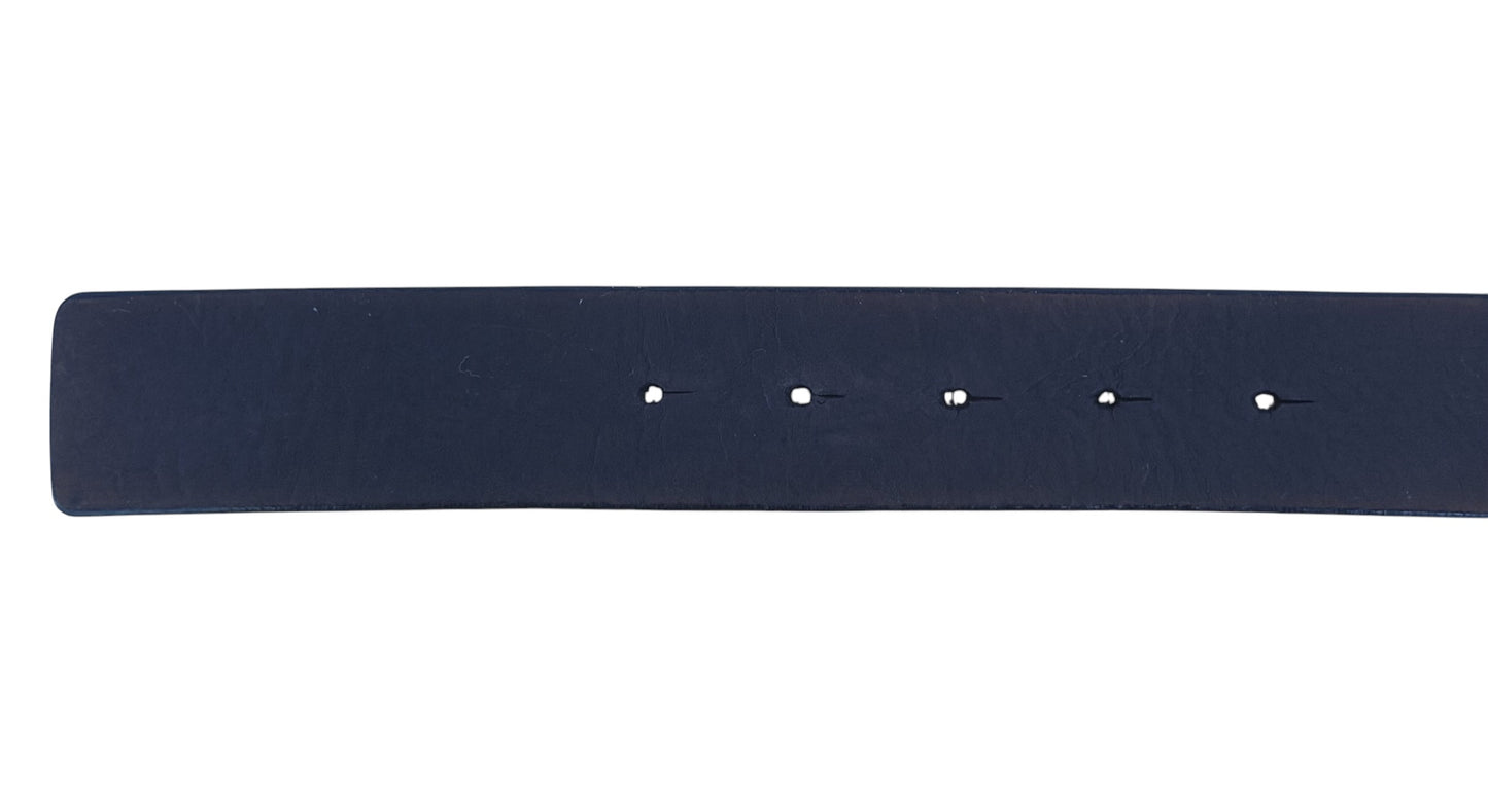 Vintage Bird Of Prey American Legend Black Leather Belt, XL
