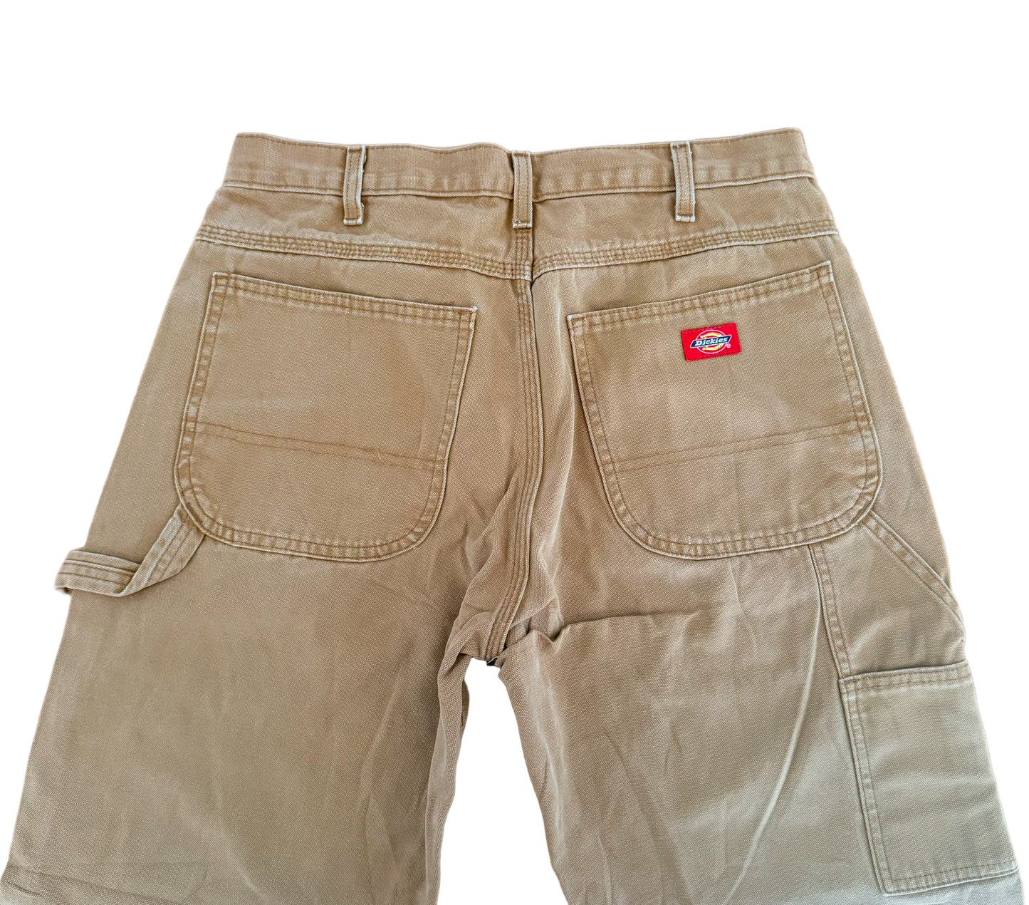 Vintage Dickies Relaxed Fit Carpenter Khaki Work Wear Pants Medium (32x31)