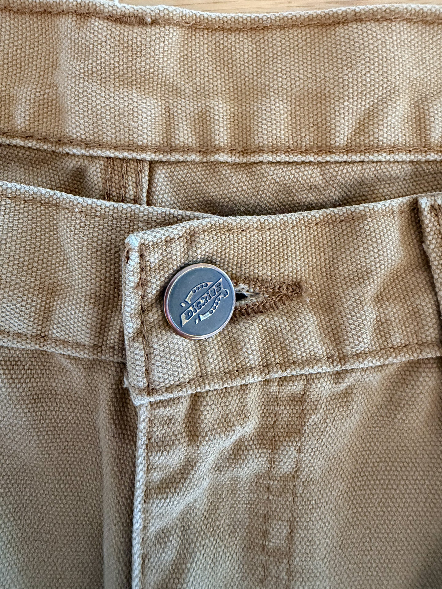 Vintage Dickies Relaxed Fit Carpenter Khaki Work Wear Pants Medium (32x31)