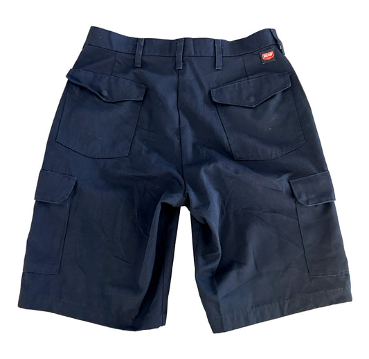 Vintage Red Kap Navy Cargo Utility Carpenter Style 90s Y2K Workwear USA Made Heavyweight Cotton Medium 32"Waist