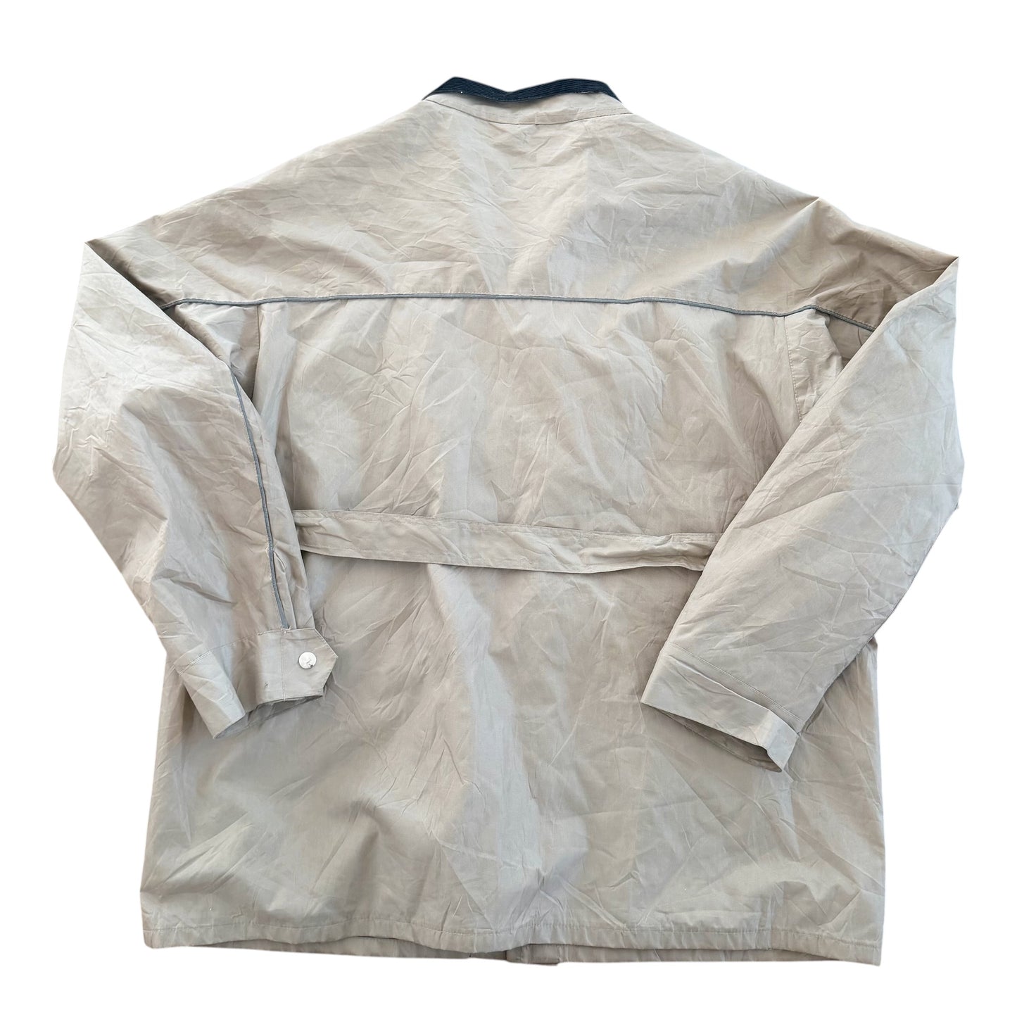 Vintage Belstaff Beige Utility Rain Jacket XL