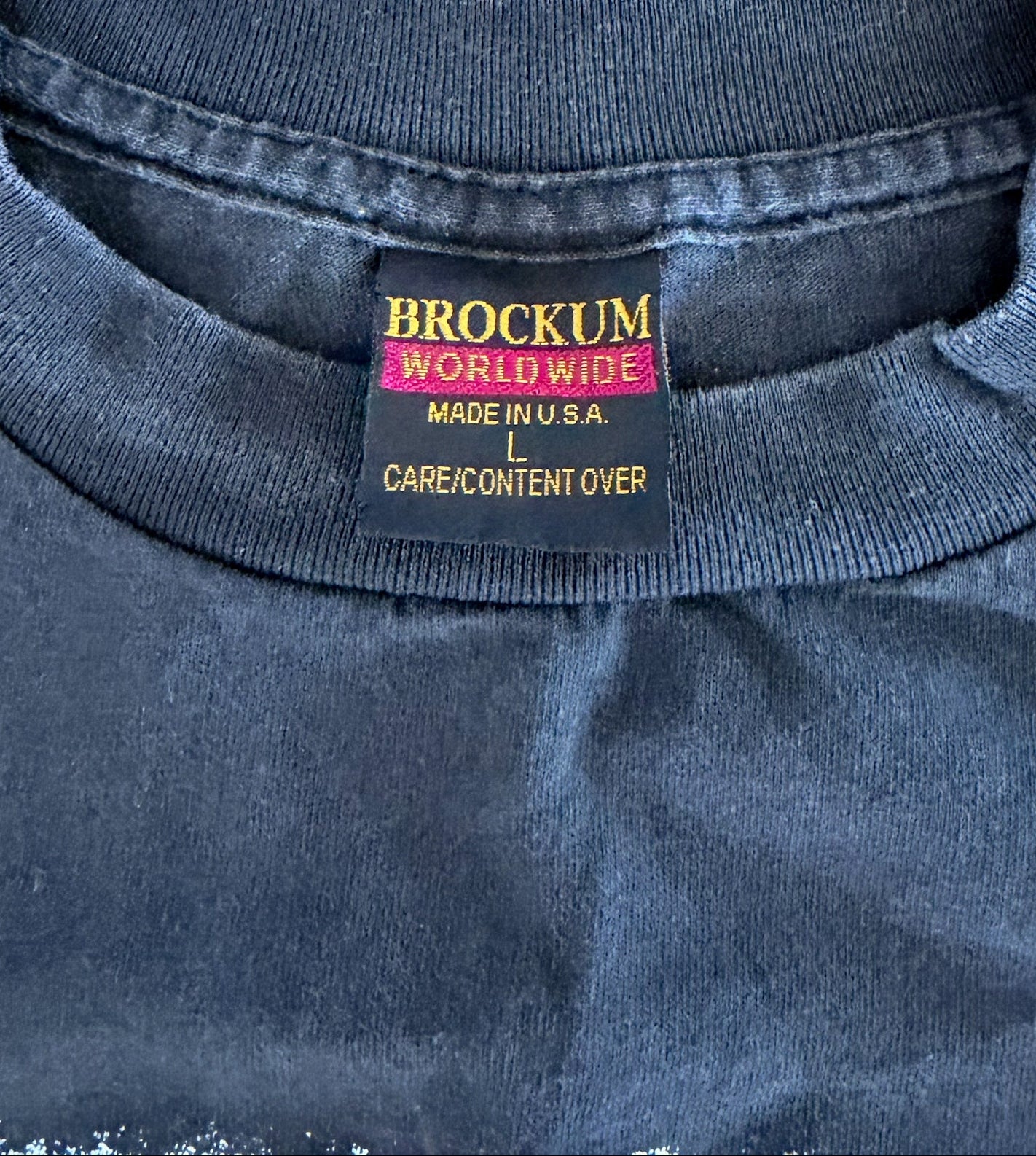 Vintage 2004 Marilyn Manson “Lest We Forget” Tour T-Shirt L – Brockum Made in USA 2000s Metal Band Tee Against All Gods