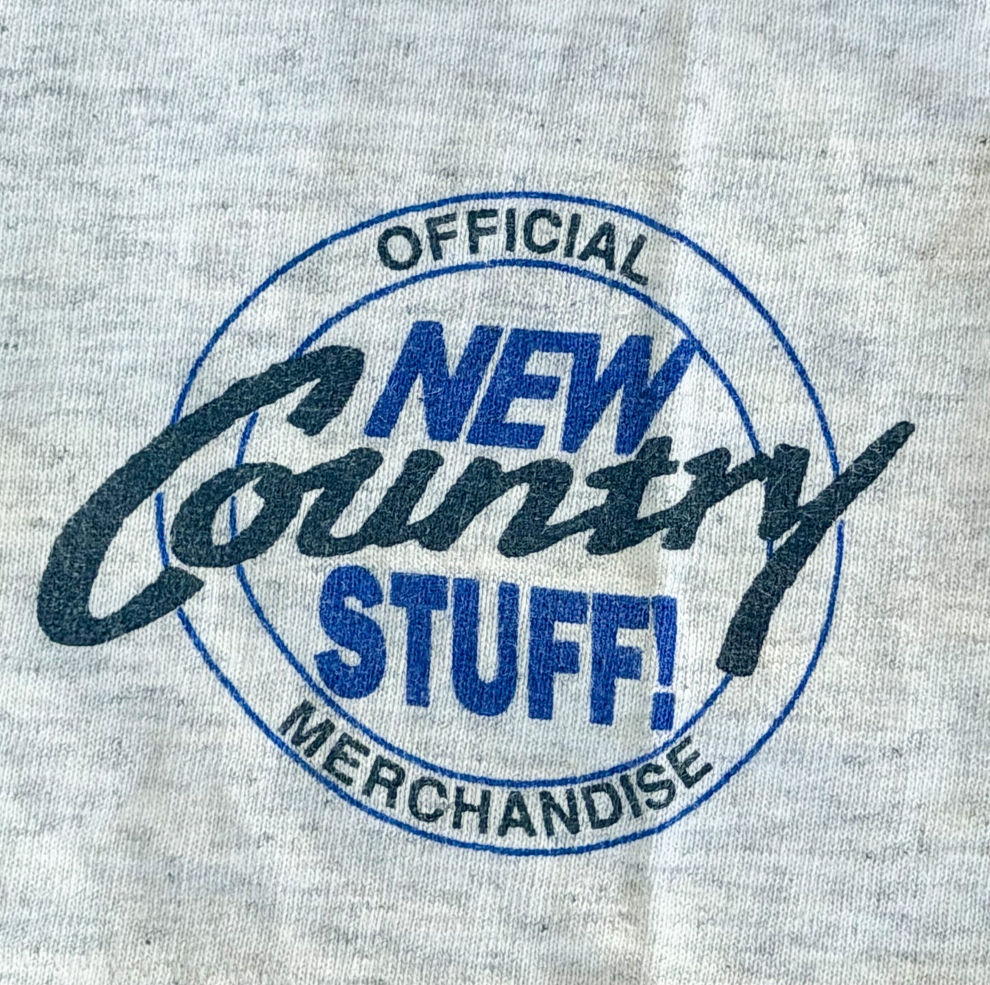 Vintage 90s New Country KSAN 94.9 Radio Station T-shirt, XL
