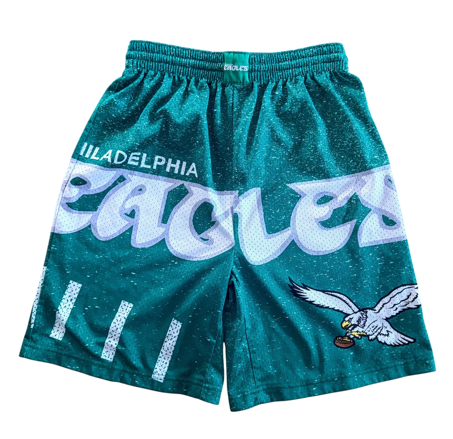 Philadelphia Eagles Mitchell & Ness Throwback Shorts, XS-S
