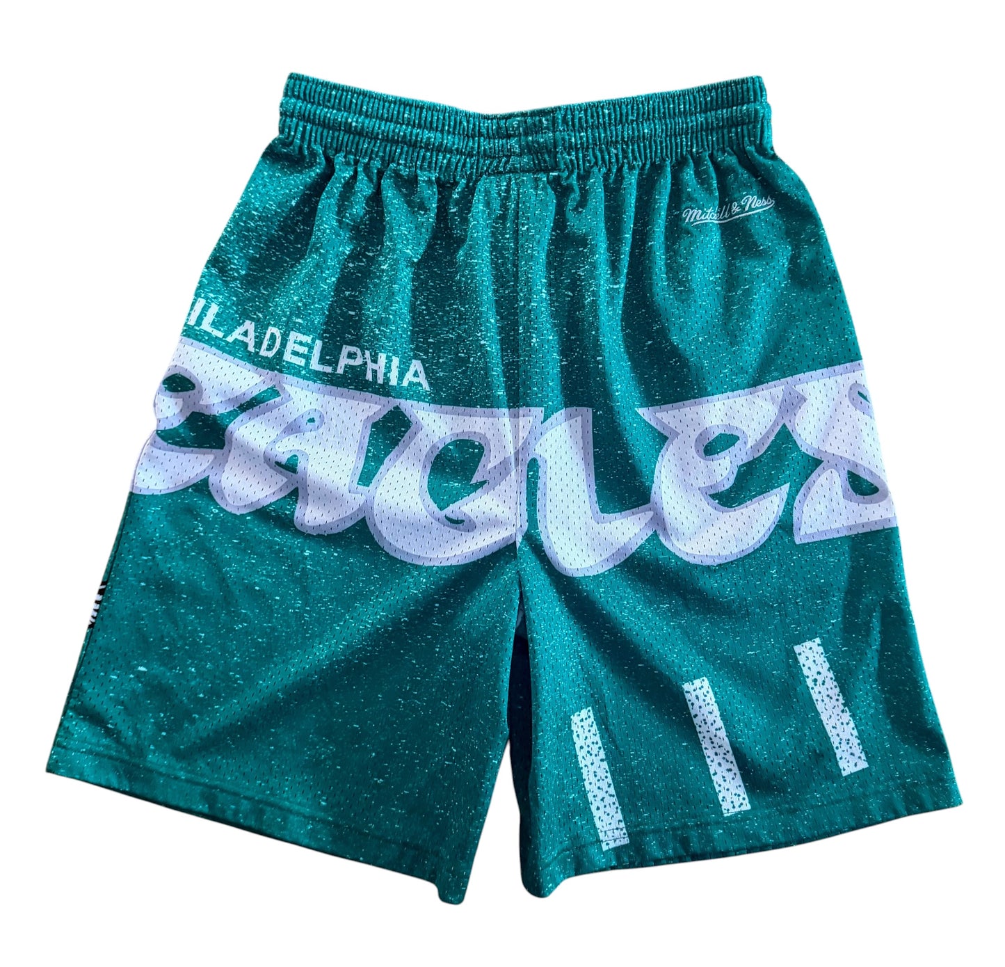 Philadelphia Eagles Mitchell & Ness Throwback Shorts, XS-S