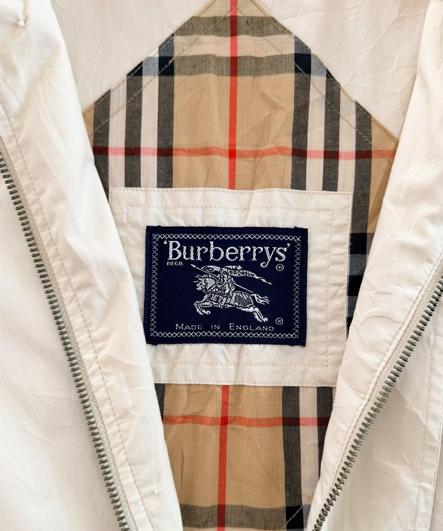 Vintage 90s Burberrys Nova Check Lined Lightweight Jacket, XL