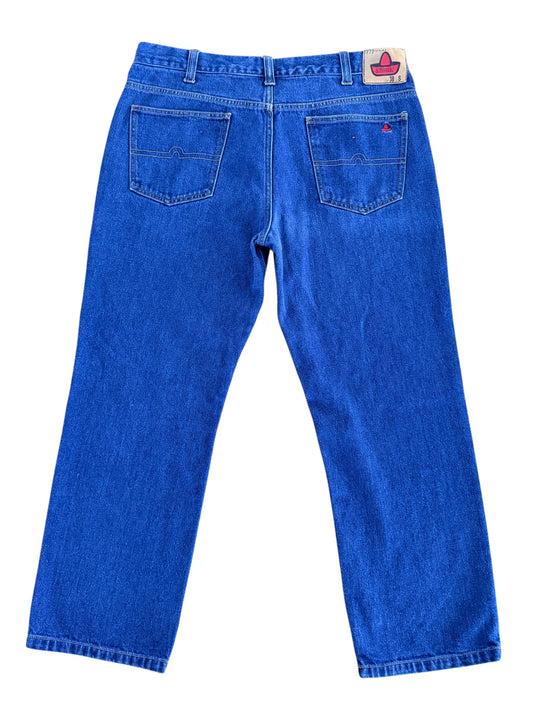 Sombrero Dark Wash Denim Jeans, 38W 28L