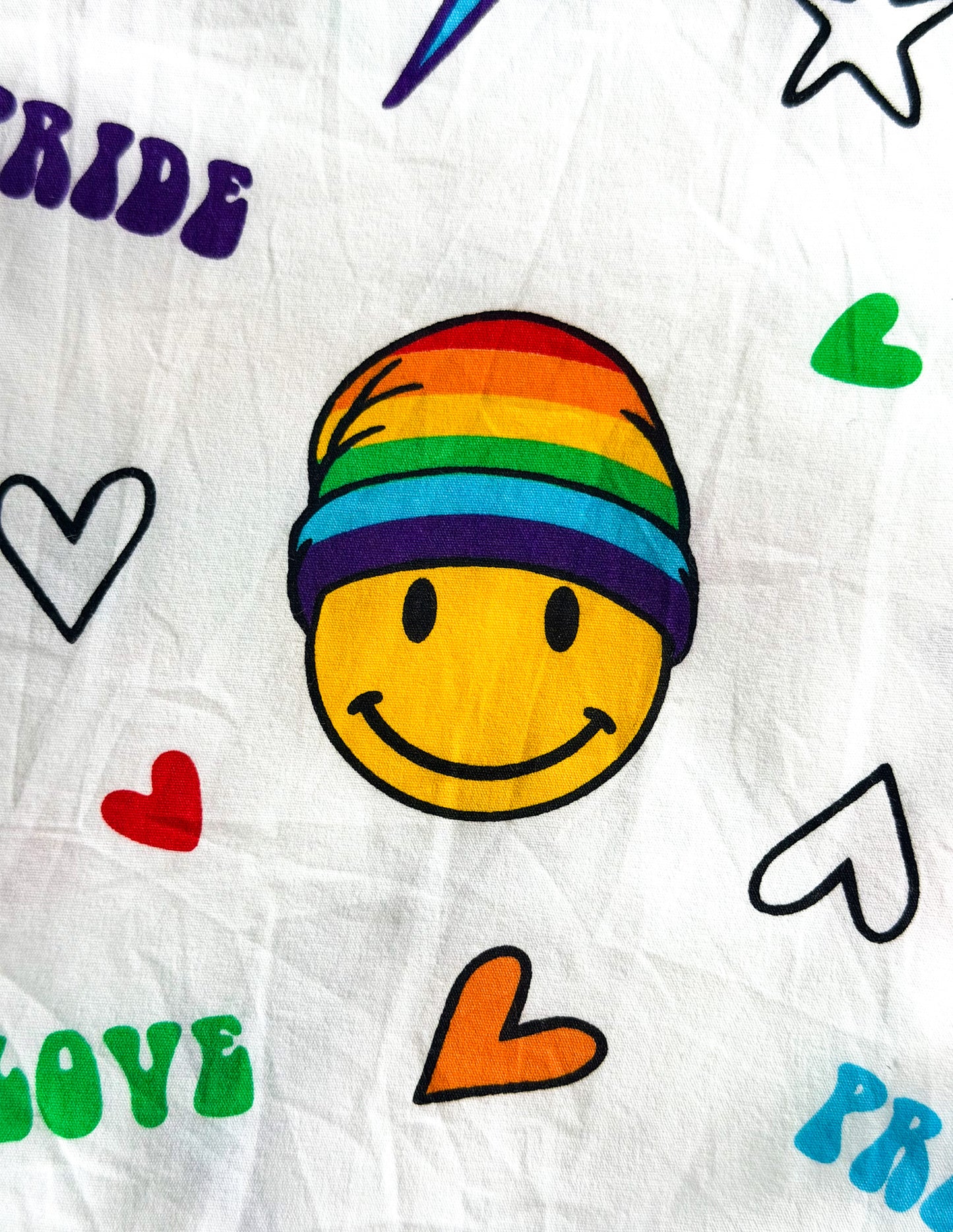 Love Is Love Pride Print Short Sleeve Shirt, Medium