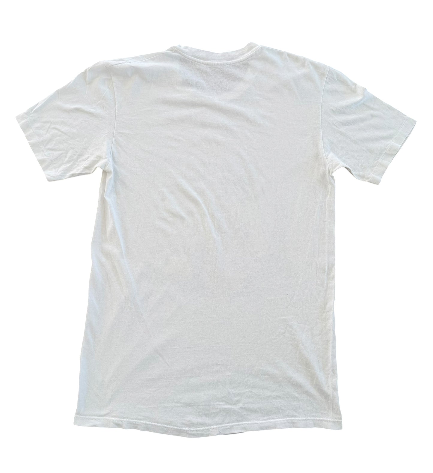 Vintage 1989 Washington Post Humour Graphic White T-shirt, Medium