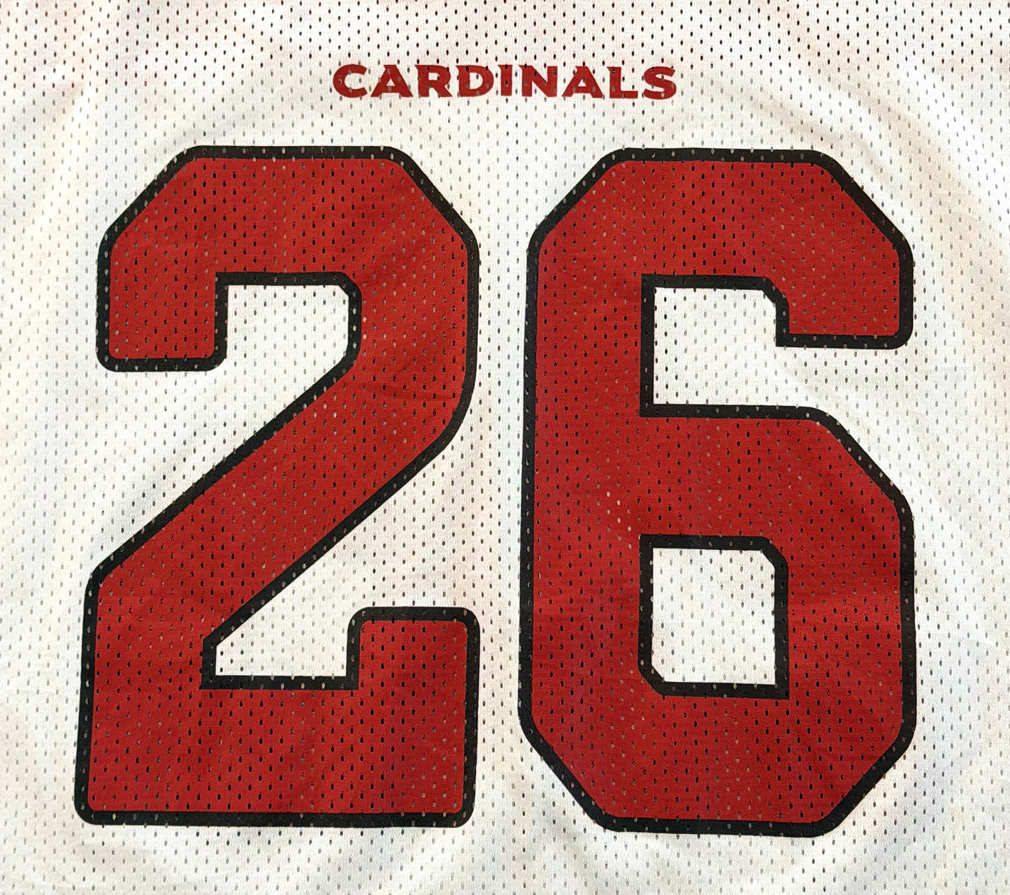 Reebok Arizona Cardinals Wells 26 NFL Jersey, Large