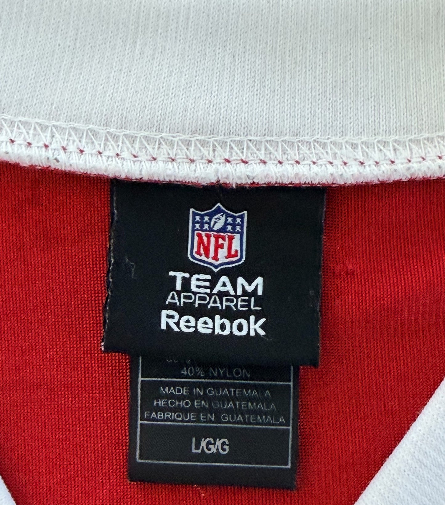 Reebok Arizona Cardinals Wells 26 NFL Jersey, Large