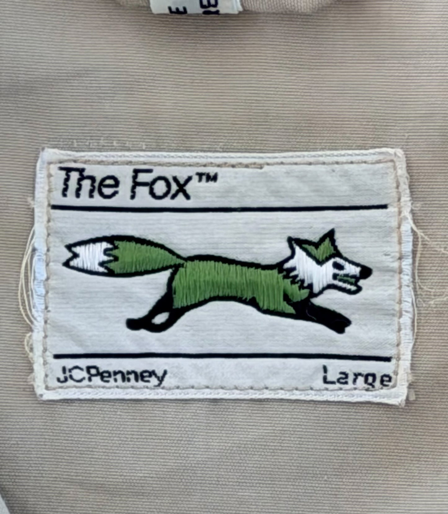 Vintage 1980s JC Penney The Fox Harrington Jacket, Large