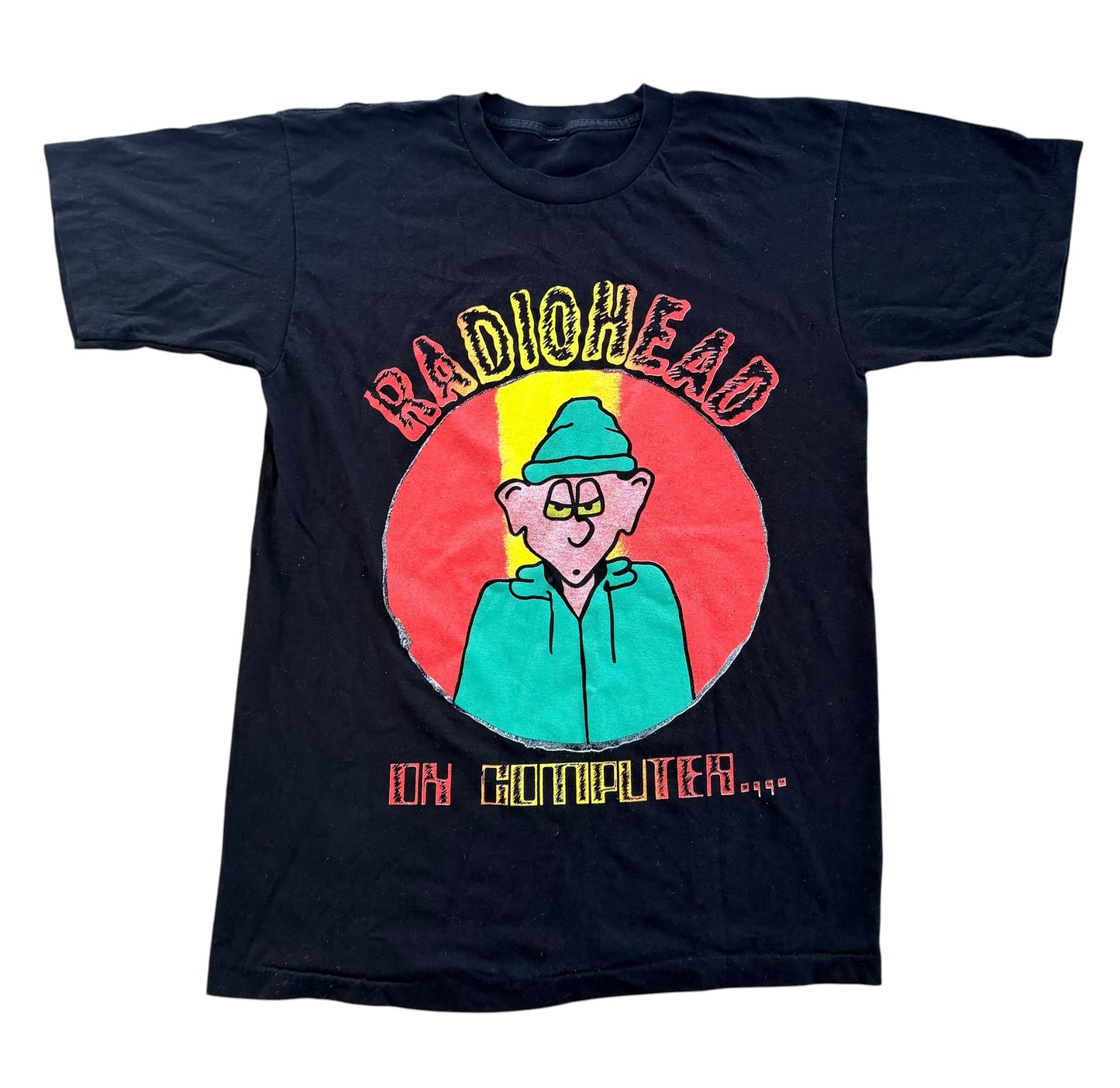 Radiohead Bootleg Graphic Band T-shirt, XL