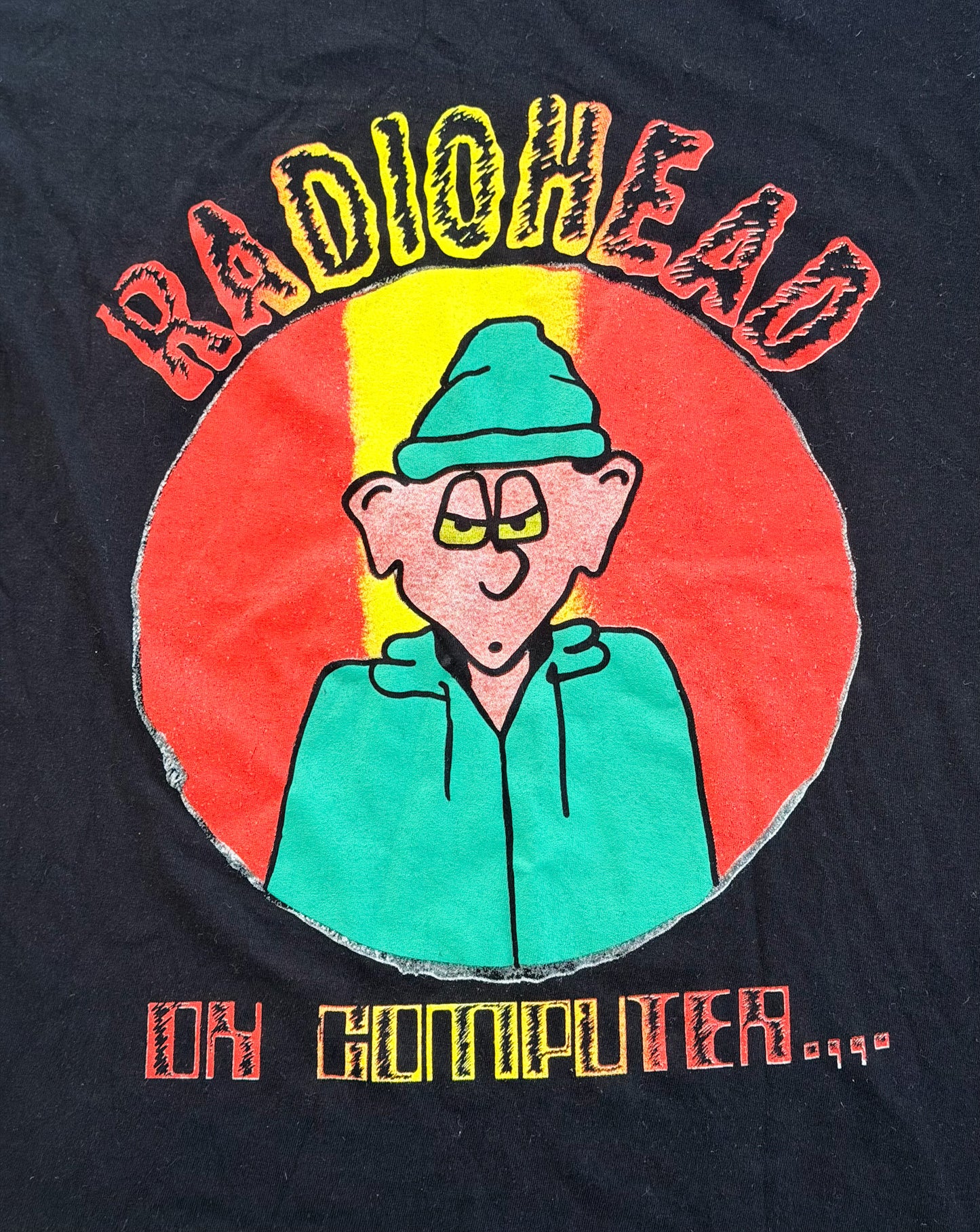 Radiohead Bootleg Graphic Band T-shirt, XL