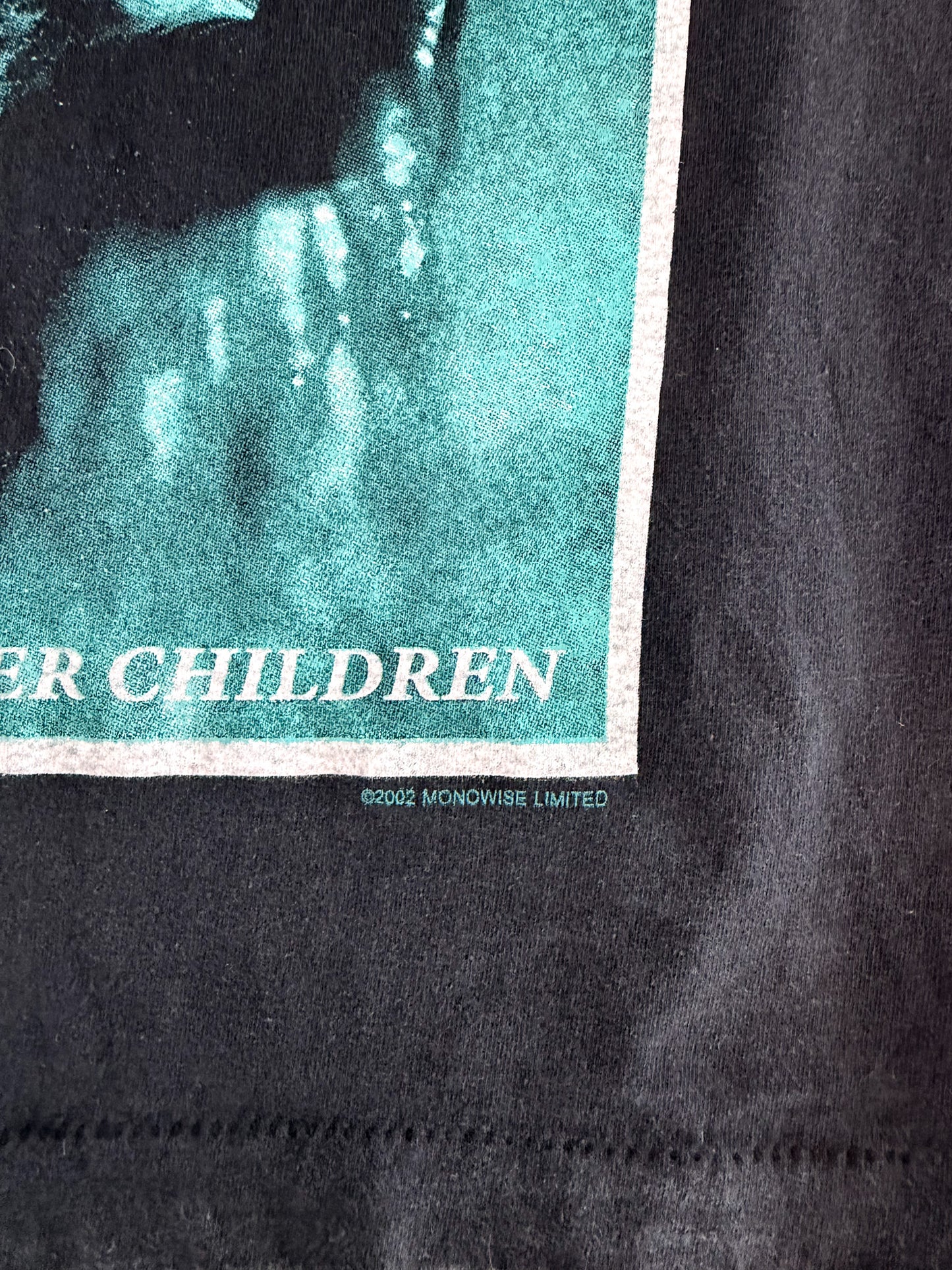 Vintage 2002 Ozzy Graphic Band T-Shirt – Ozzfest Tour Tee – Heavyweight Black Rock Metal Shirt,Size-Large