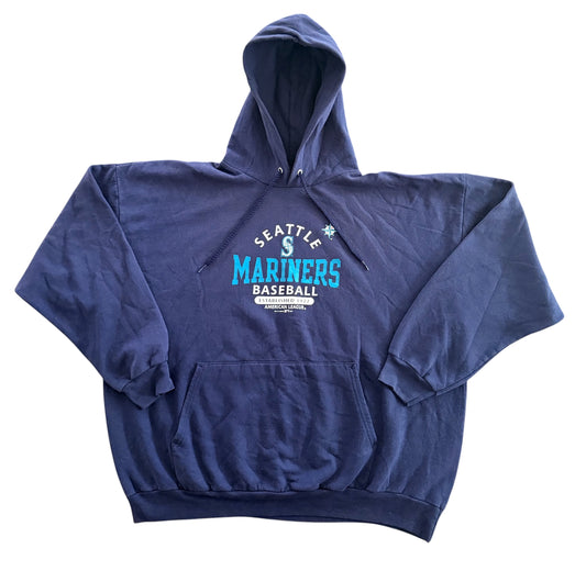 Seattle Mariners Baseball Hooded Sweatshirt, XXL