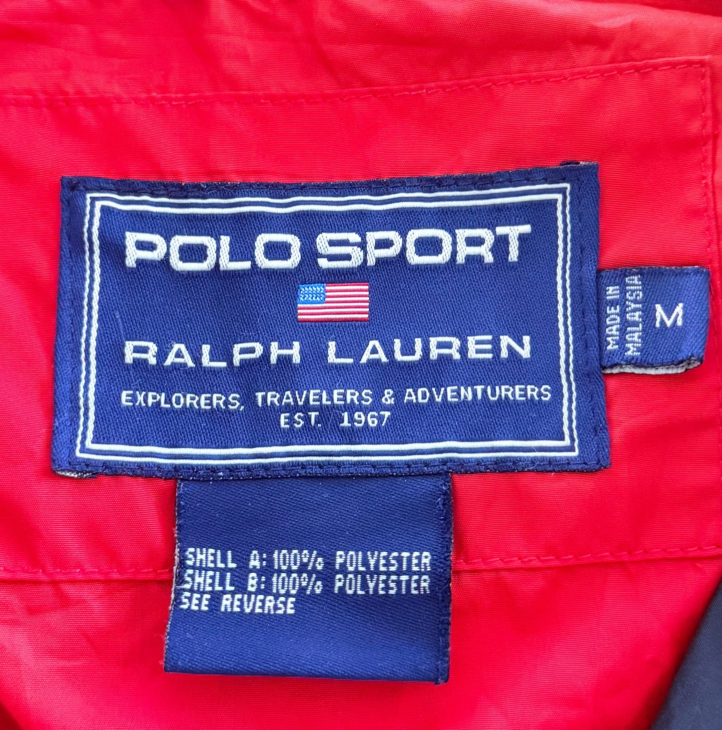 Polo Sport Ralph Lauren Windbreaker Jacket, Medium