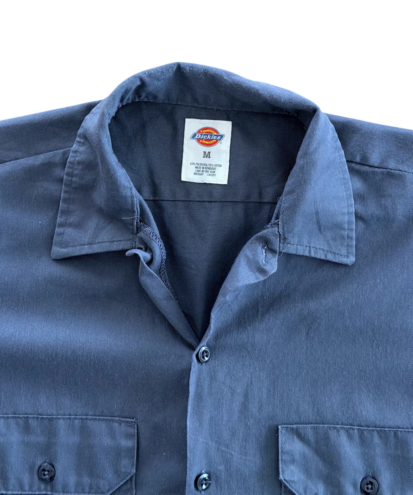 Dickies Slate Grey Short Sleeve Workwear Shirt, Medium