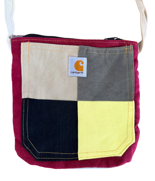 Vintage Vintage Carhartt Reworked Crossbody Utility Bag Upcycled From Vintage Workwear – One Size