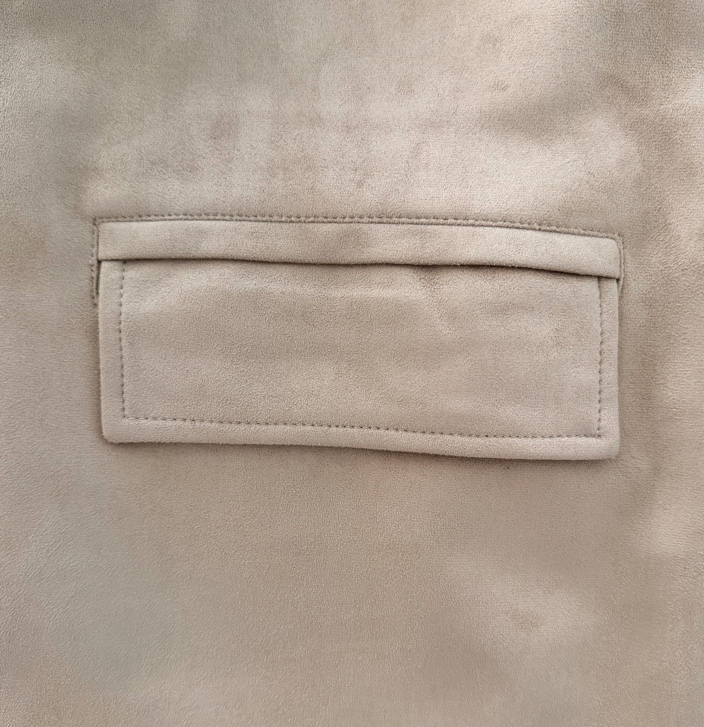 Reportage R.G.A. Italy Suede Leather Jacket, XL