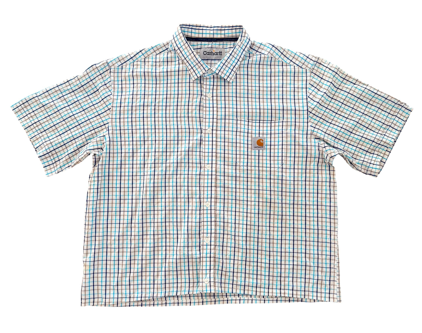 Carhartt Rework Check Box Fit Shirt, XL