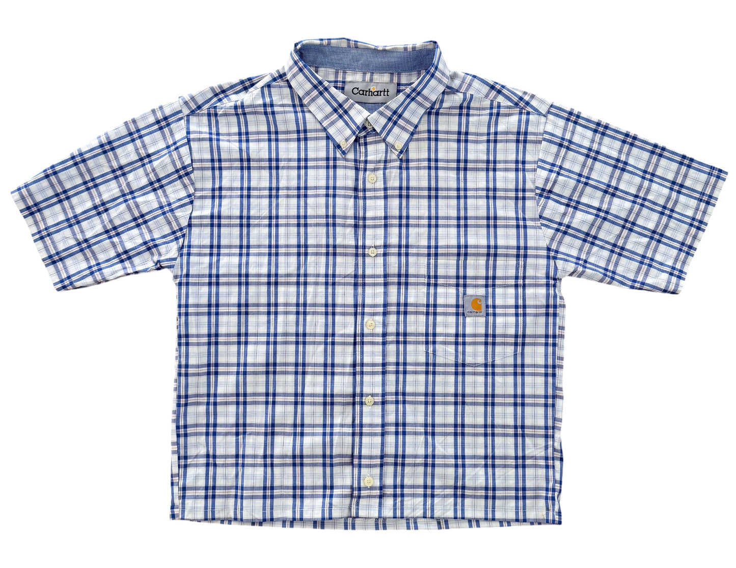 Carhartt Reworked Box Fit Check Shirt, Medium