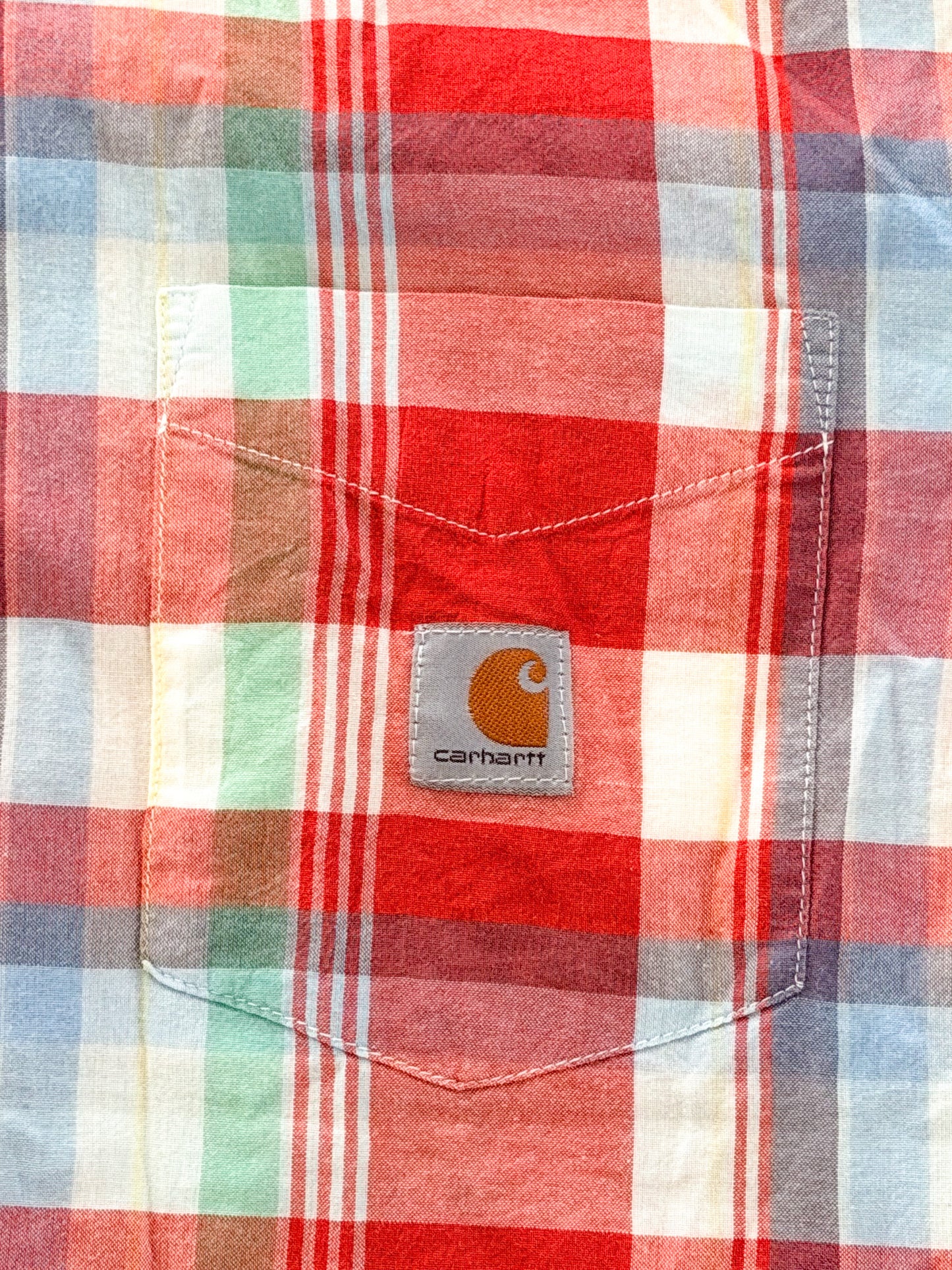 Carhartt Reworked Box Fit Check Shirt, XL