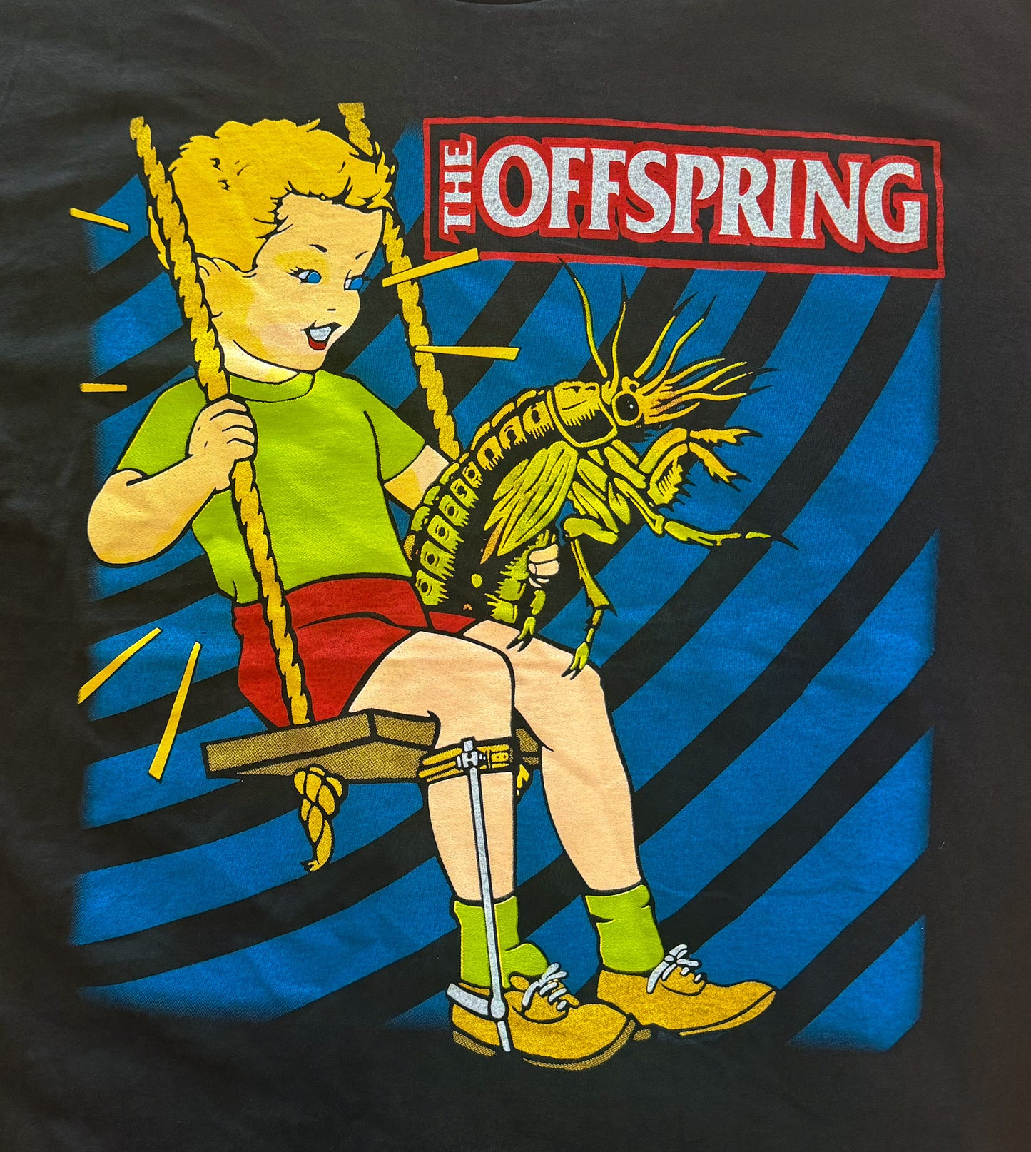 Vintage The Offspring Single Stitch Made USA Punk Rock Band Artist T-Shirt, Size-XL