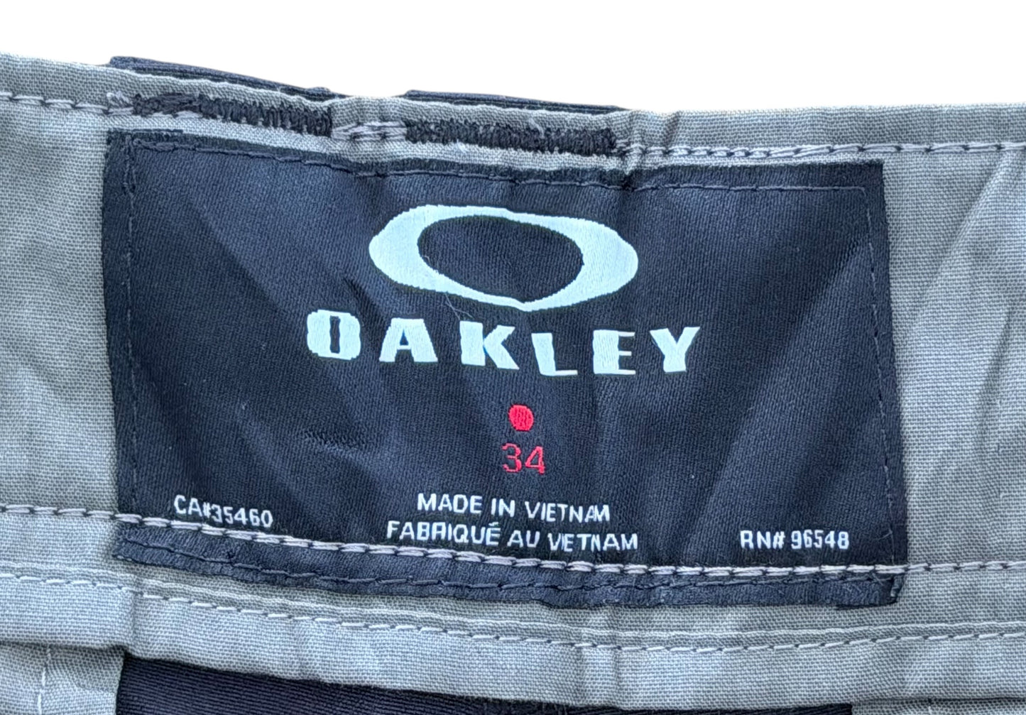 Oakley Black Performance Shorts Size 34W
