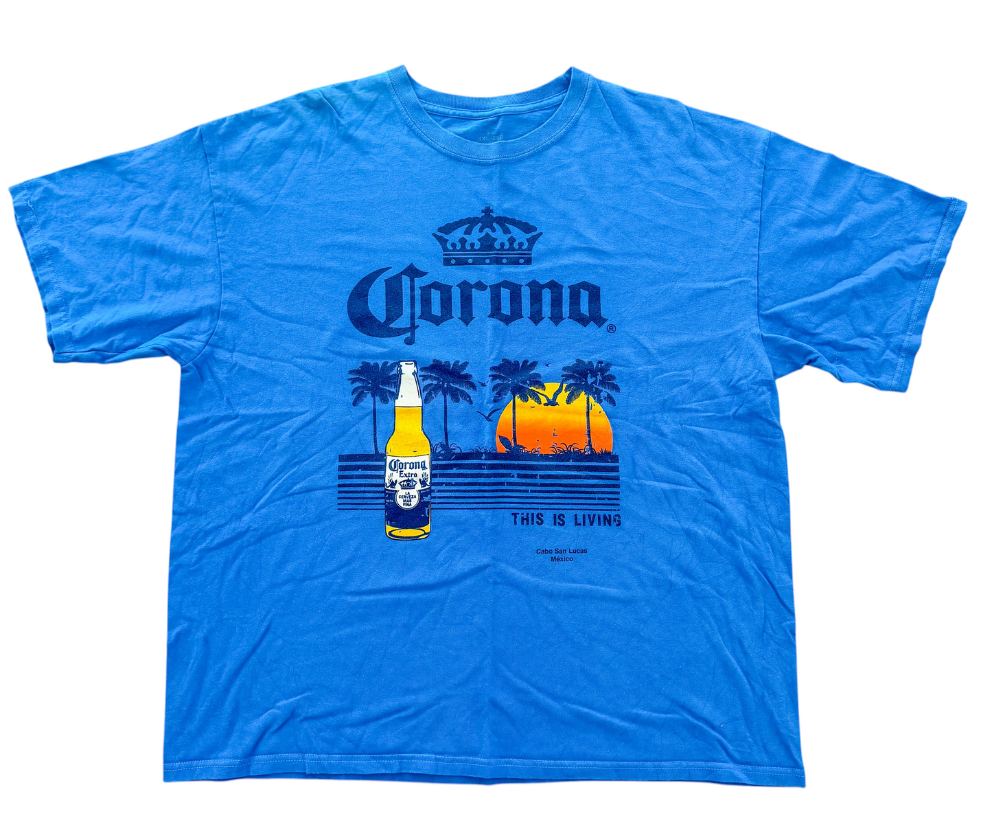 Corona "This Is Living" Cabo San Lucas T-Shirt, XXL
