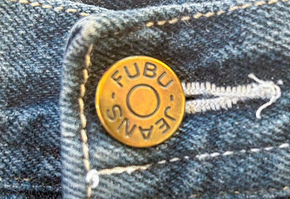 Fubu Kids Embroidered Jeans Pants - 6 Years