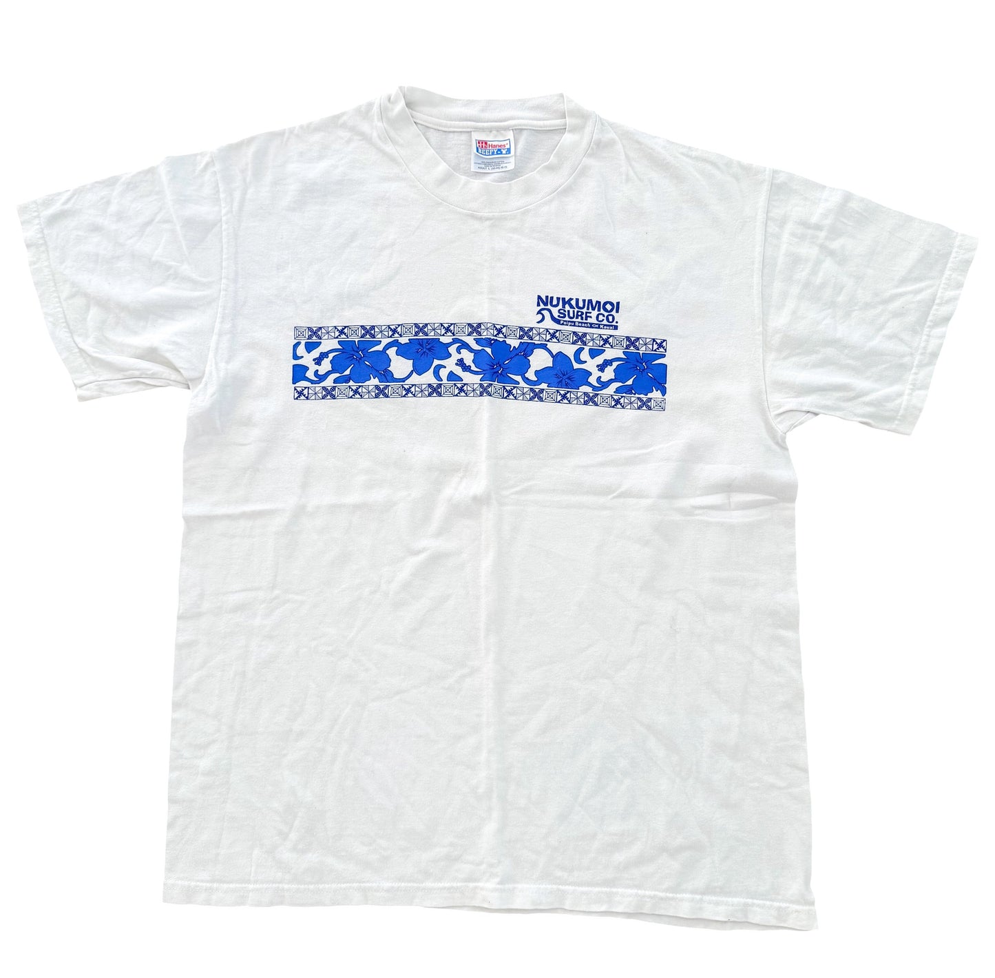 Nukumoi Surf Co. Kauai Hawaii T-Shirt, Large