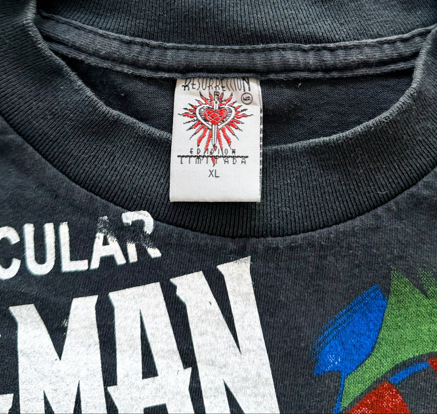 Vintage 90s Spiderman Marvel Comic Single Stitch Double Sided Print T-shirt, Size XL