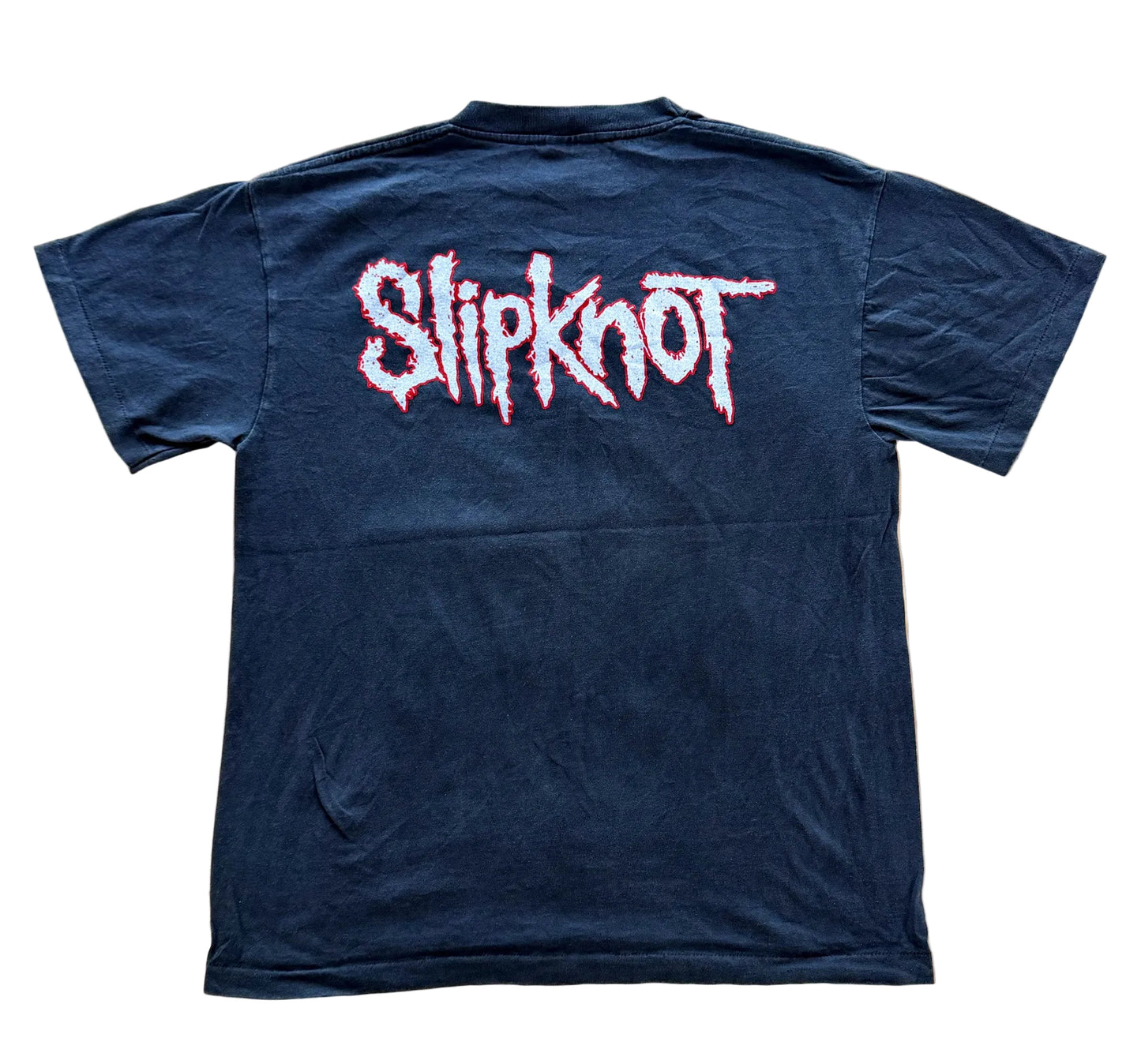 Vintage Slipknot Giant Label Single Stitch Made USA Band Artist T-shirt Rare, Size-Large