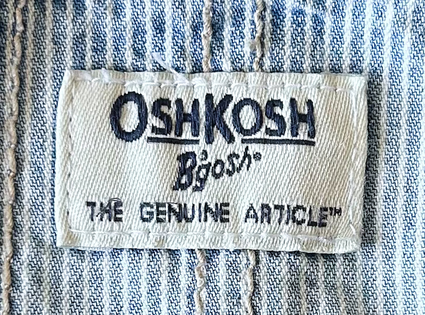 OshKosh B'Gosh Kids Denim Overalls Dress 18 Months