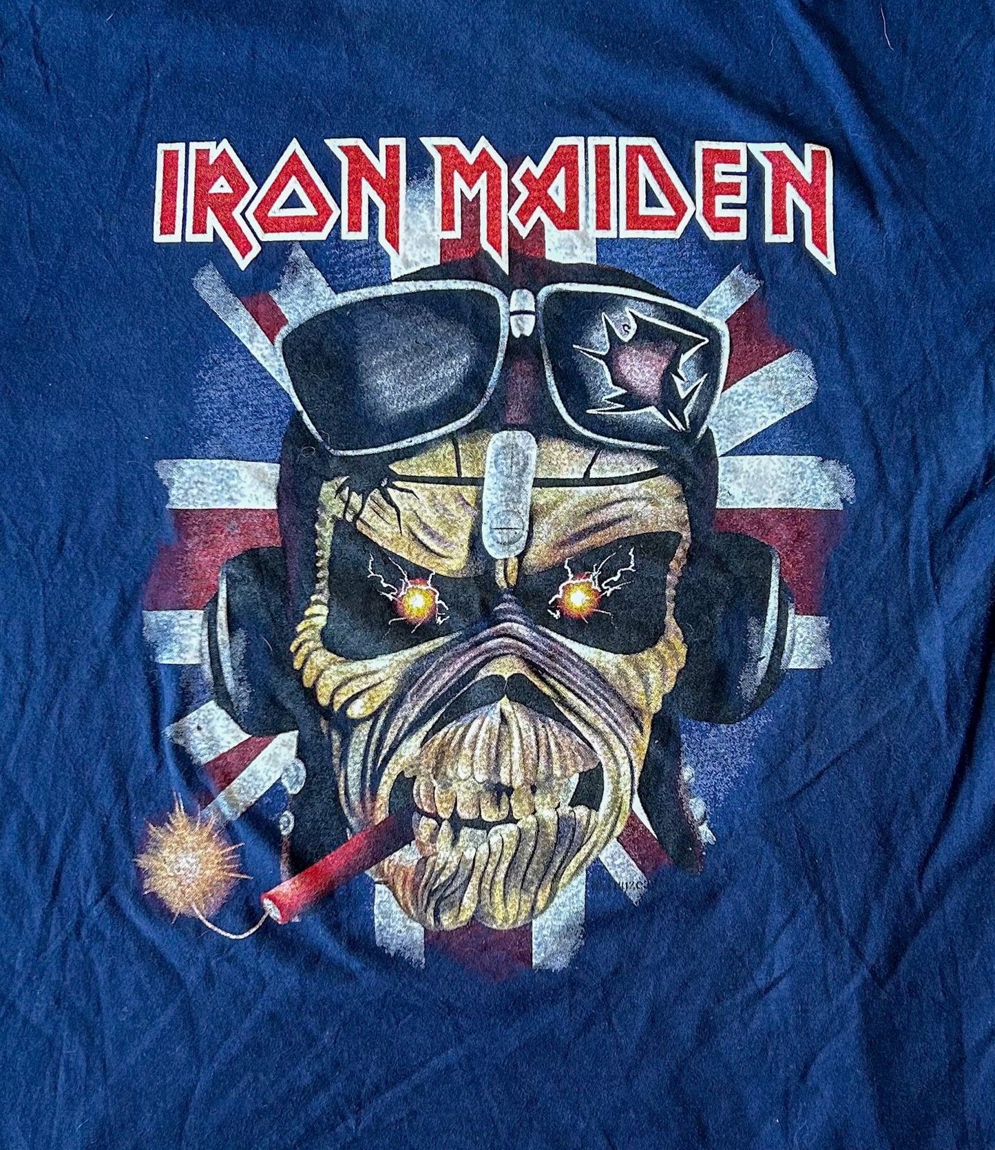 Iron Maiden Band Artist Tee Large