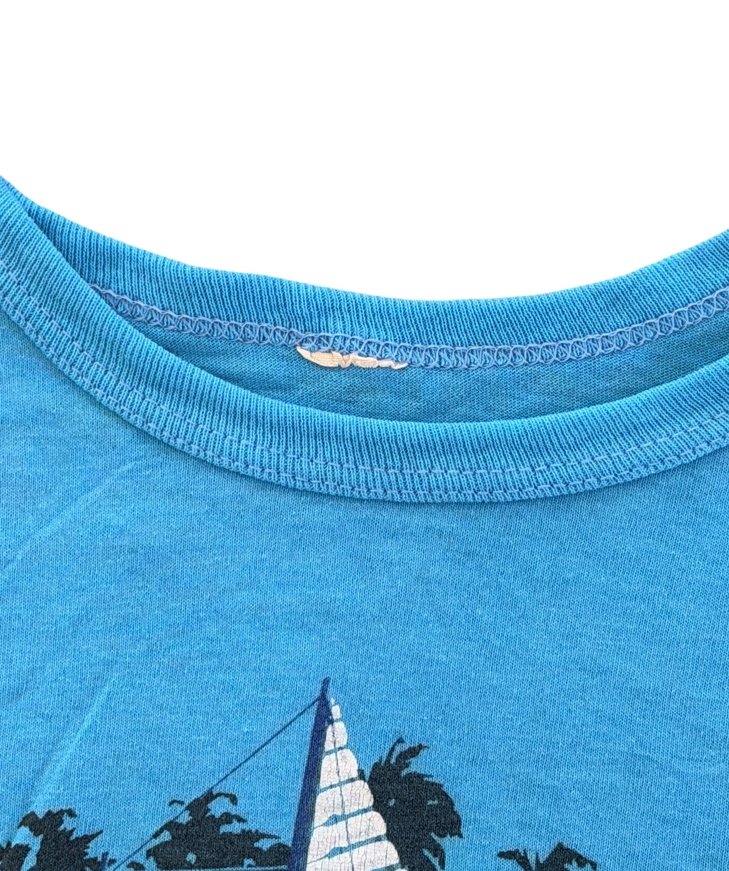 Vintage 1980s Hawaii Surf Singlet Tank Top, XL