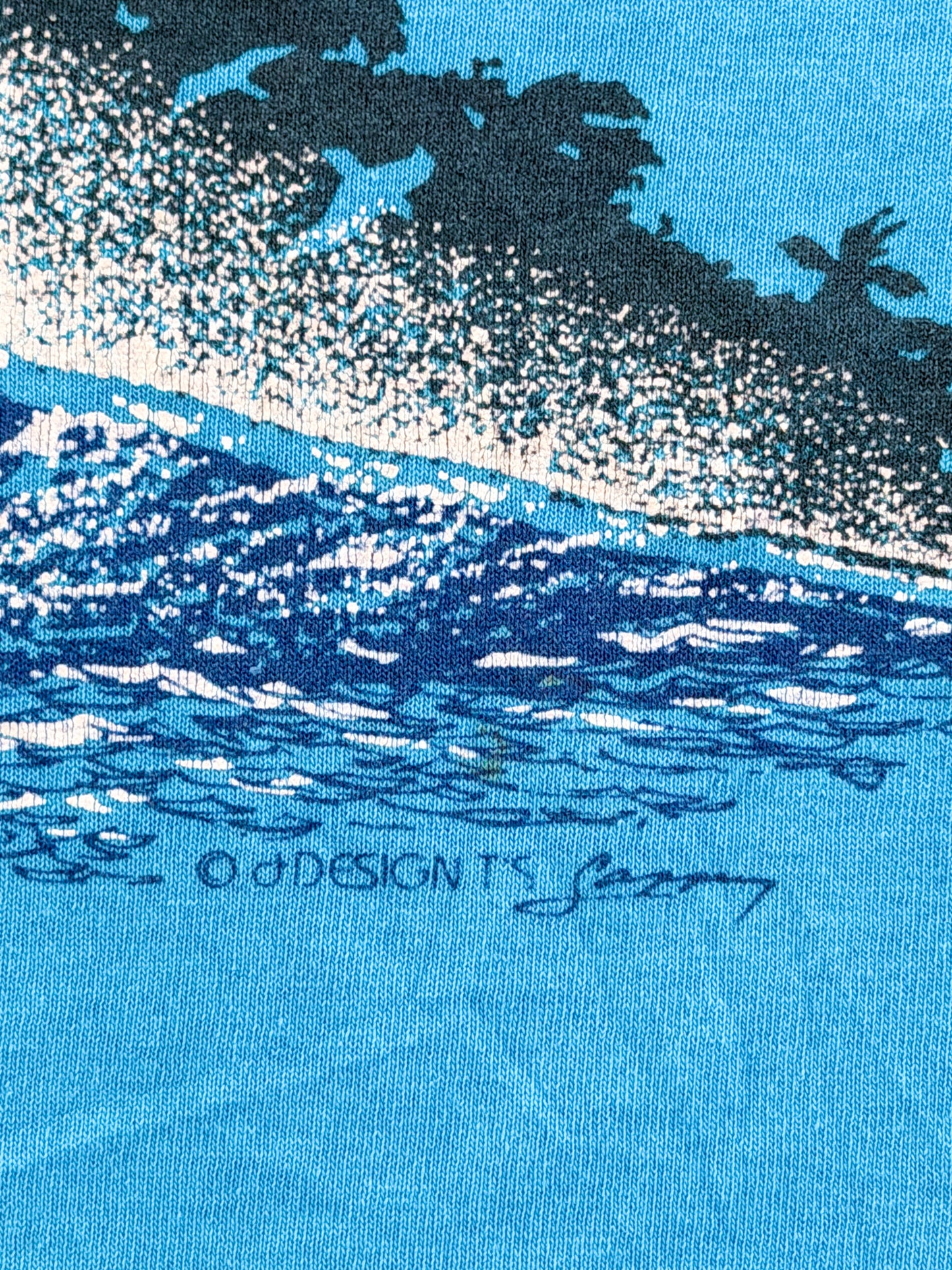Vintage 1980s Hawaii Surf Singlet Tank Top, XL