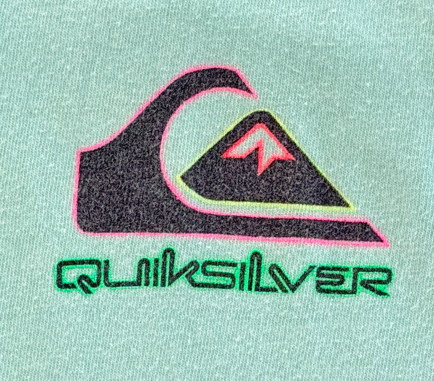 Vintage 1990s Quiksilver Logo Made In USA Singlet|Tank Top, Small