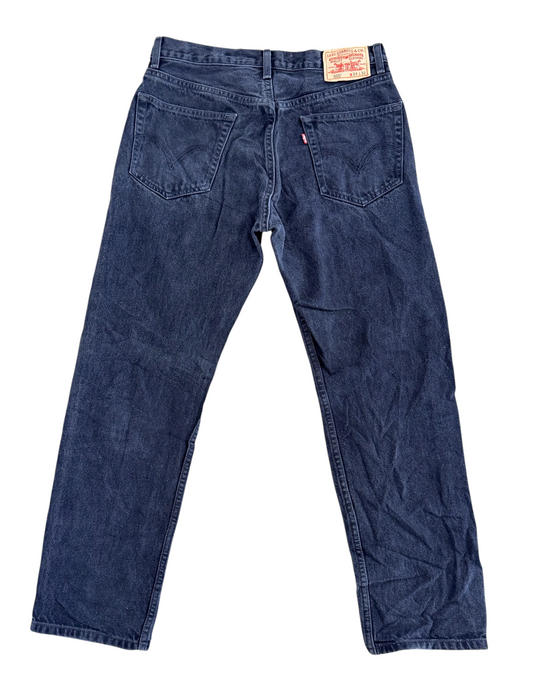 Levi's 505 Black Denim Jeans, W34 L32