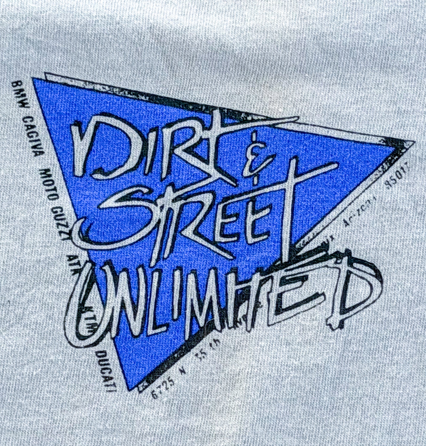 Dirt & Street Unlimited Graphic T-Shirt, XL