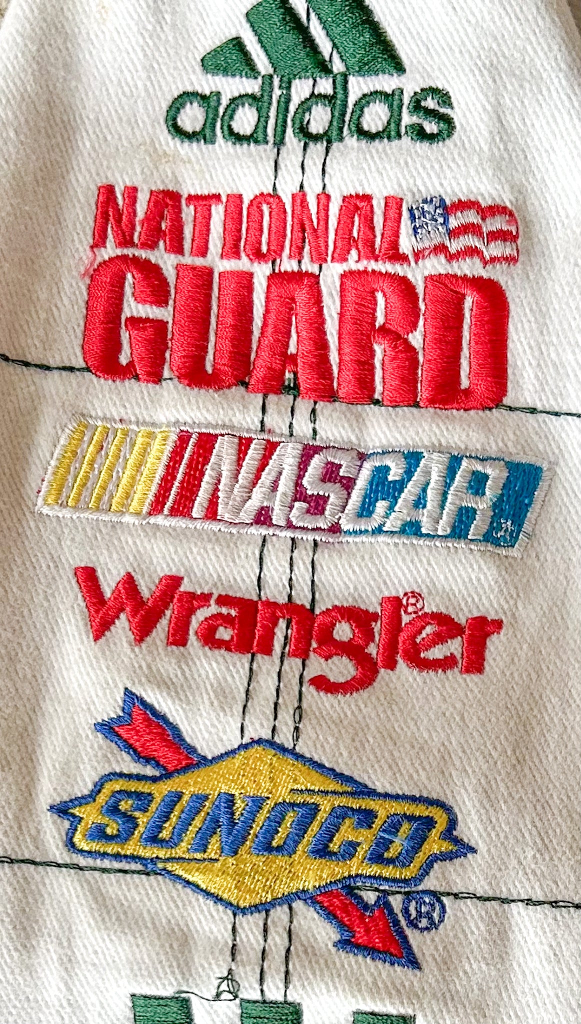 Vintage Nascar Official Embroidered Sponsored Racing Jacket XL - Very Rare