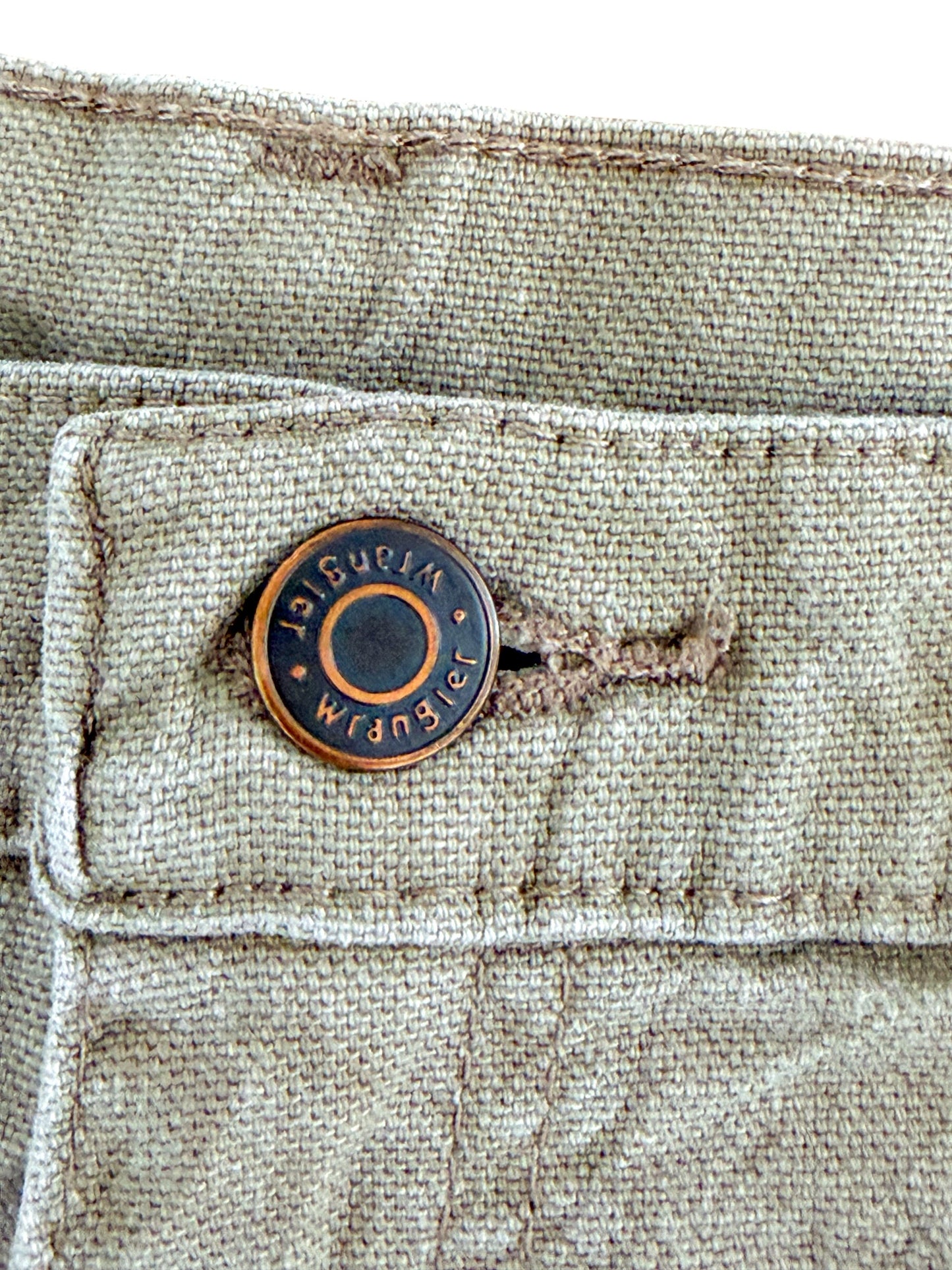 Wrangler Carpenter Beige Work Pants, 30W 30L