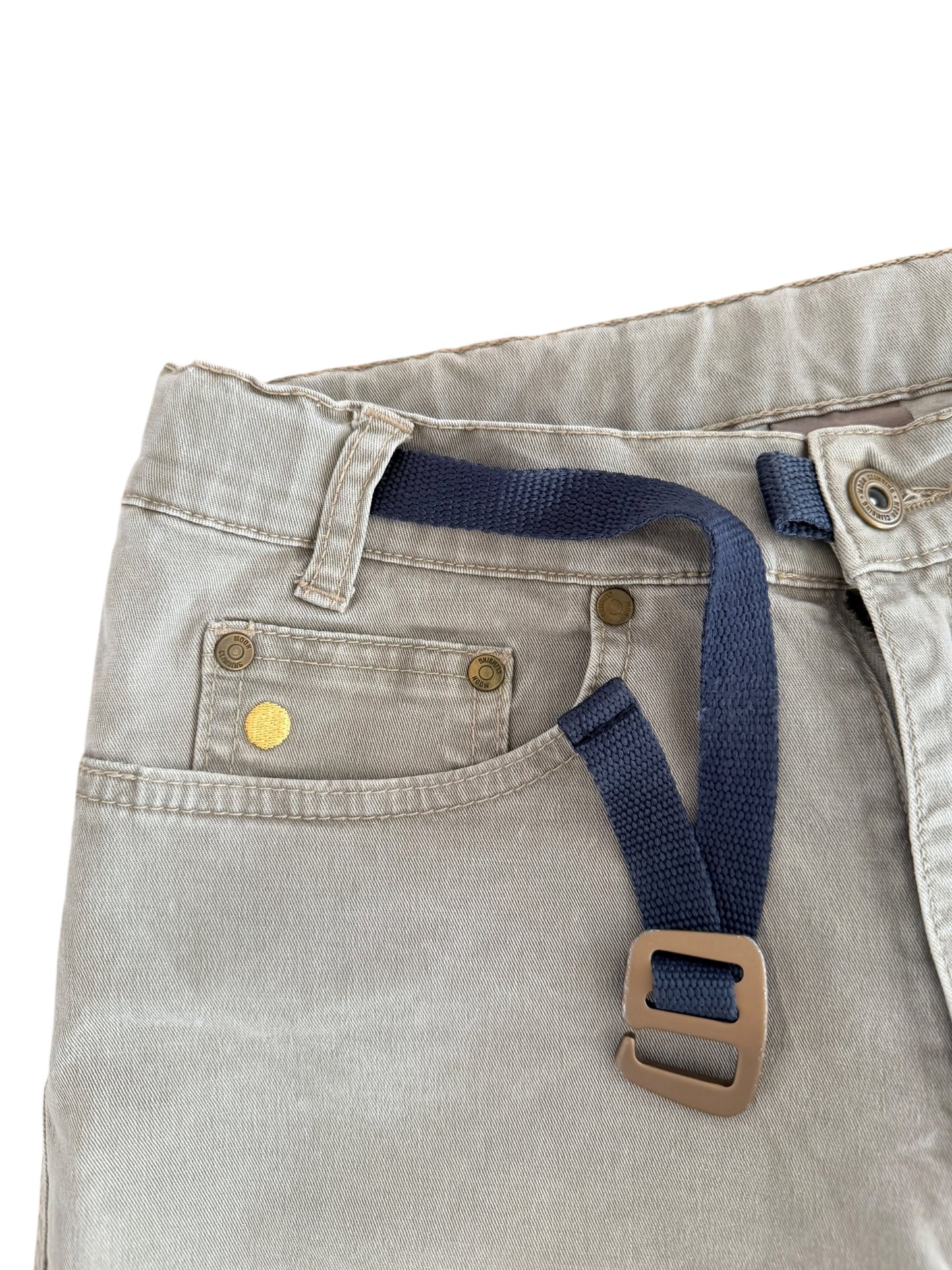 Moon Climbing Workwear Pants with Integrated Belt, 30W 32L
