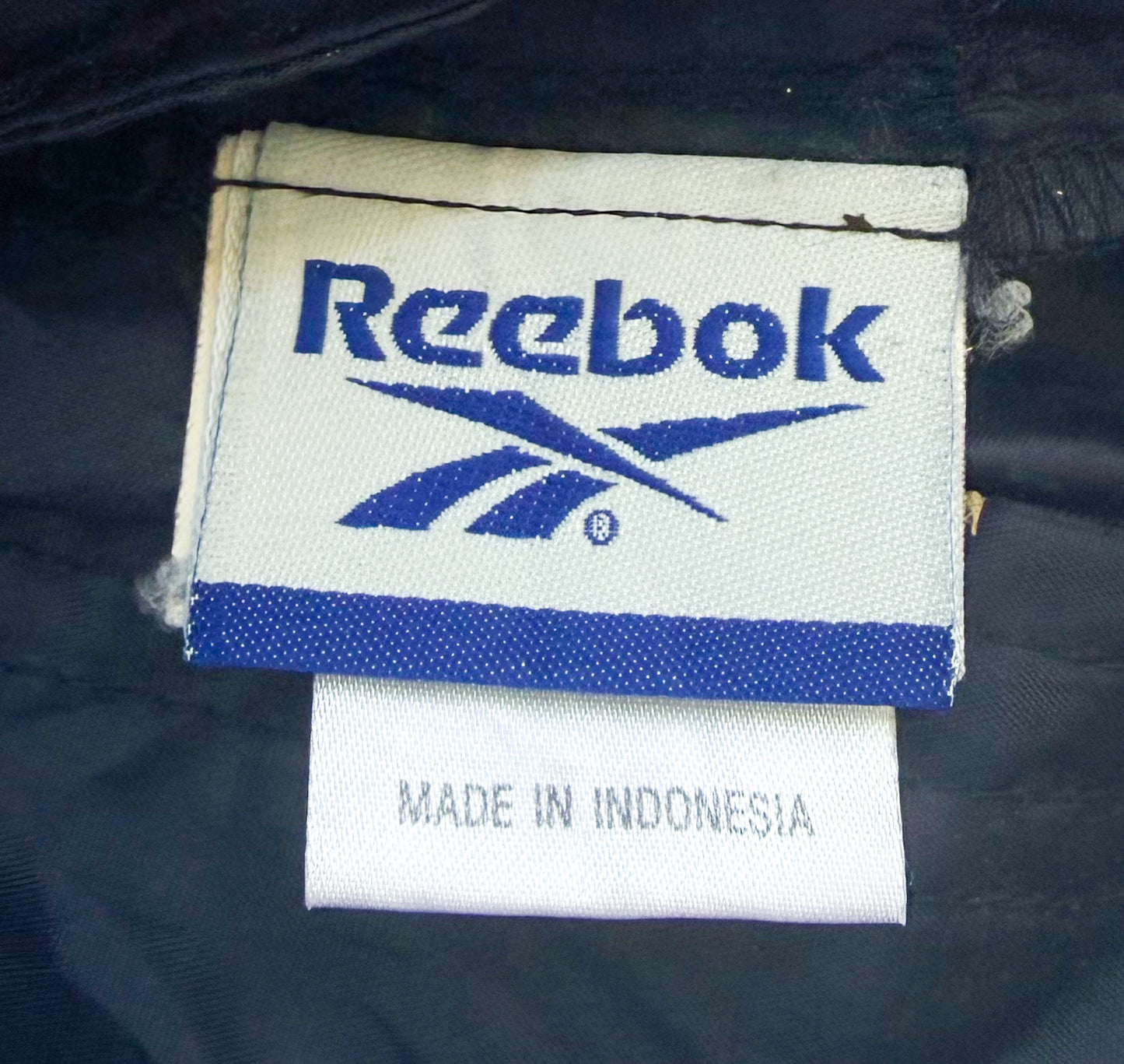 Vintage Kids Reebok Hooded Quarter Zip Windbreaker Jacket, 7–8 Years