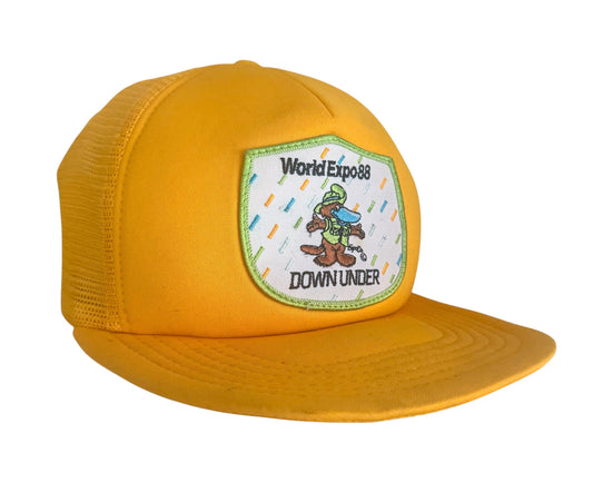 World Expo 88 Down Under Snapback Trucker Cap