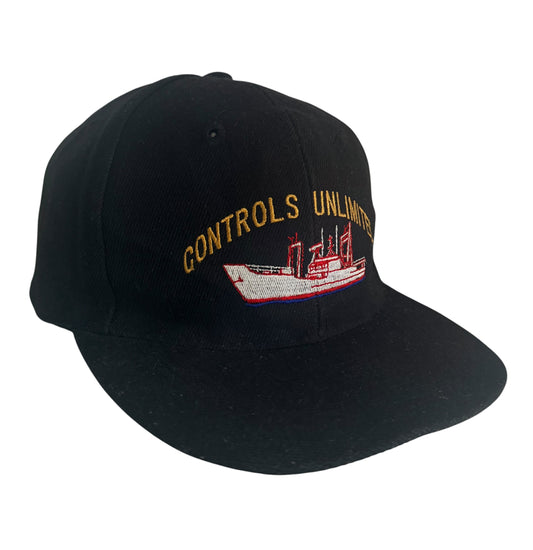 Vintage Controls Unlimited Embroidered Maritime Snapback Cap
