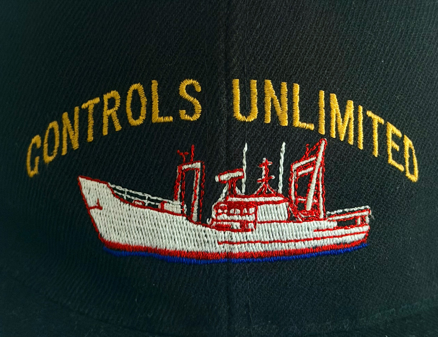 Vintage Controls Unlimited Embroidered Maritime Snapback Cap