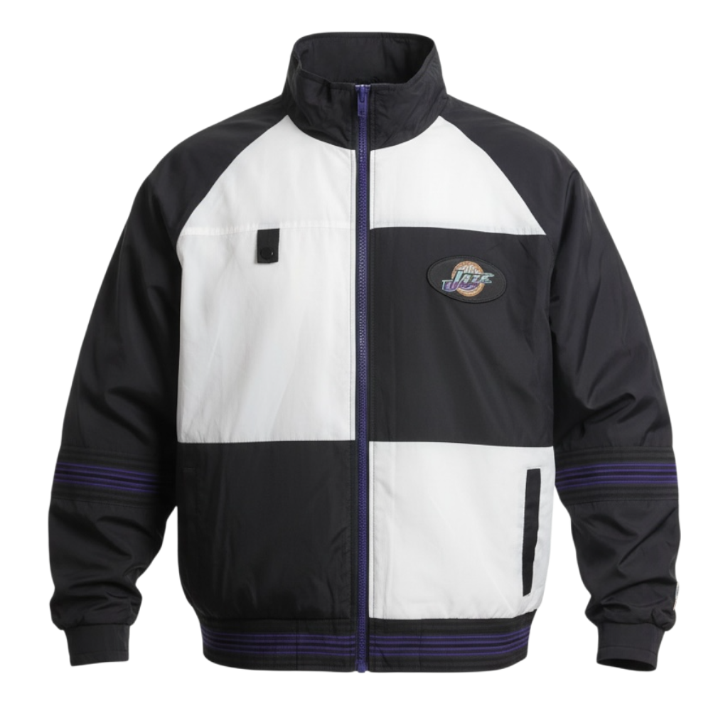 Vintage 90s Utah Jazz Pro Player NBA Embroidered Jacket – Size XL