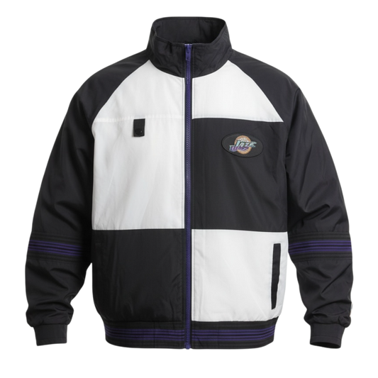 Vintage 90s Utah Jazz Pro Player NBA Embroidered Jacket – Size XL